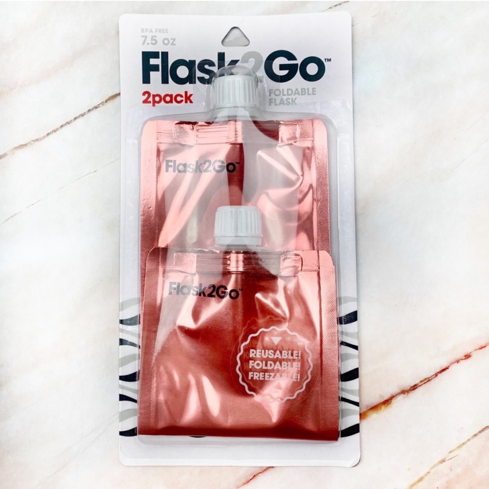 FLASK2GO Rose Gold